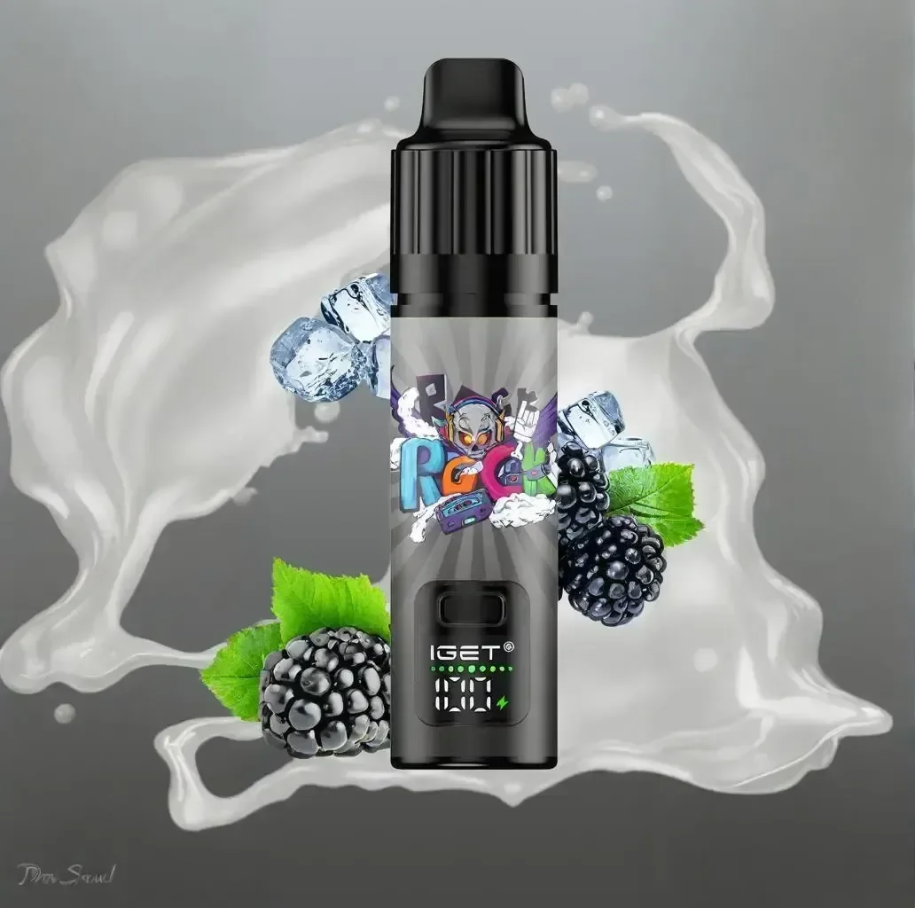 IGET BAR PLUS S3 10000 | Blackberry Ice Delight – 10,000 Puffs of Crisp Fruity Bliss IGET BAR PLUS S3 10000 | Blackberry Ice Delight – 10,000 Puffs of Crisp Fruity Bliss