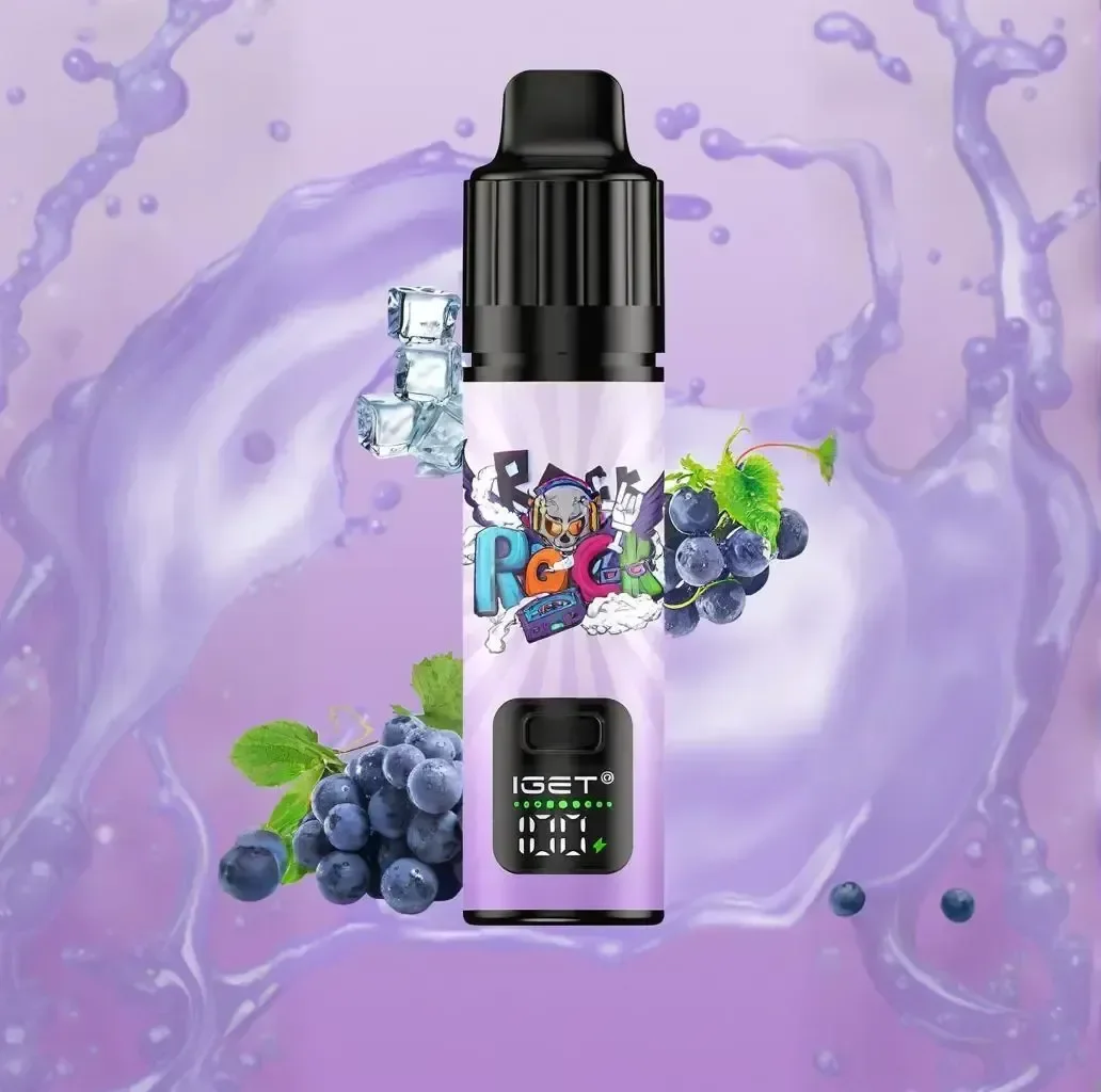IGET BAR PLUS S3 10000 | Grape Ice Delight – 10,000 Puffs of Crisp Fruity Bliss IGET BAR PLUS S3 10000 | Grape Ice Delight – 10,000 Puffs of Crisp Fruity Bliss